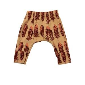 Kate Quinn Organic Neutral Feather Harem Pants